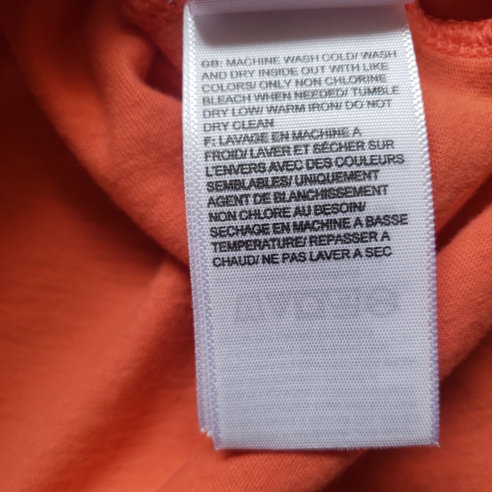The North Face Orange Tank Top with White Logo - Picture 8 of 10